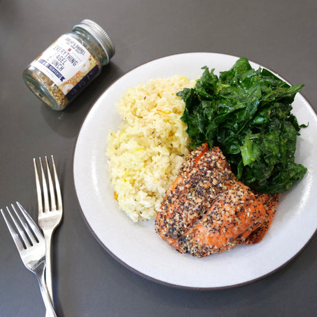 2-Ingredient Everything Bagel Salmon