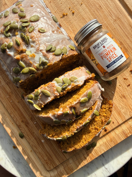 Toasted Pepita Pumpkin Loaf