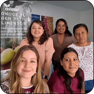 Five women in Oaxaca Mexico who helped create the Herbs & Garlic blend from Burlap & Barrel
