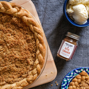 Apple Pie ala mode with Royal Cinnamon