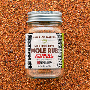 Mexico City Mole Rub by Chef Rick Bayless and Burlap & Barre;