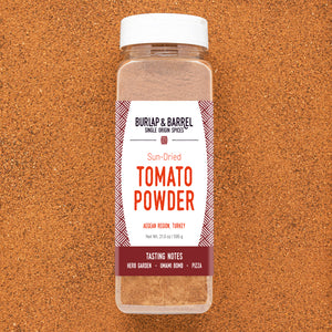 Sun-dried tomato powder photo by Burlap & Barrel