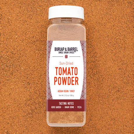 Sun-dried tomato powder photo by Burlap & Barrel