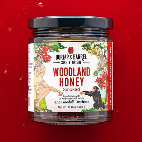 12.0 oz Smoked Woodland Honey from Burlap & Barrel 