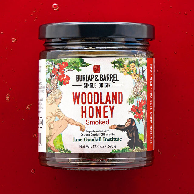 12.0 oz Smoked Woodland Honey from Burlap & Barrel 