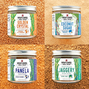 Single origin sugar 4-pack from Burlap & Barrel