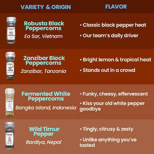Wild Timur Peppercorns